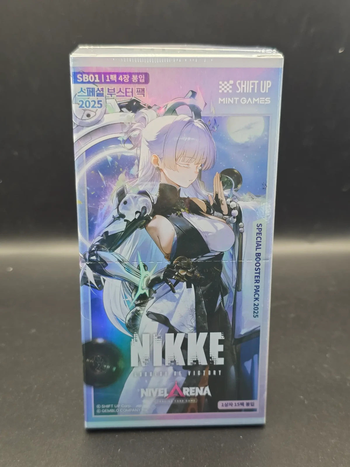 Nikke Goddess of Victory Nivel SB01 Special Booster Box Sealed Korean version