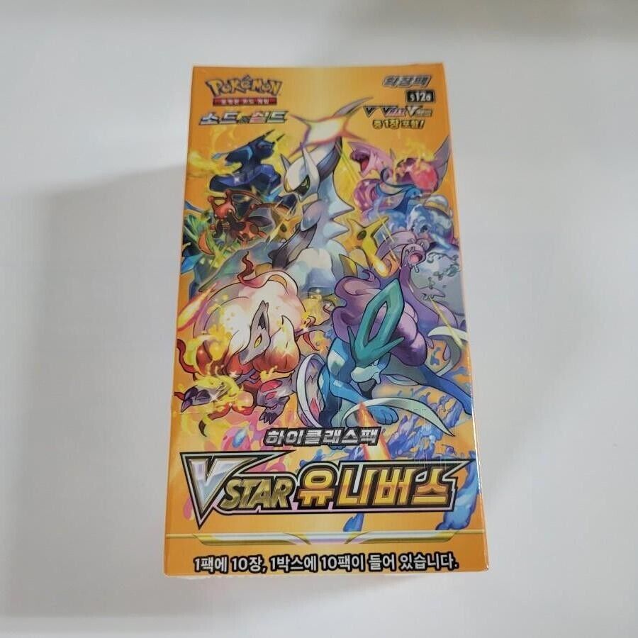 s12a Pokemon Card Game VSTAR Universe Booster Box Sword Shield  Korean