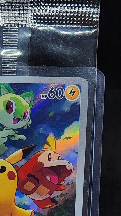 Pikachu 001/SV-P Sealed Scarlet & Violet PROMO Sealed Pokemon Card Japanese