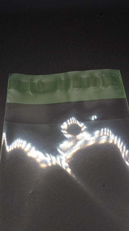 200pcs Clear OPP Resealable Bags 2.8 x 3.9 inch for Trading Card Sleeves Storage