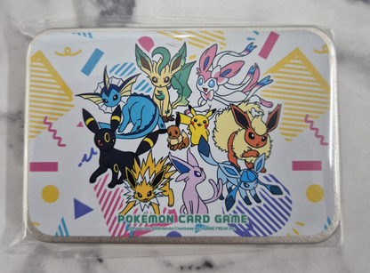 PIKACHU & EEVEE FRIENDS PTCG Playmat deck case 2025 Korea Exclusive full set