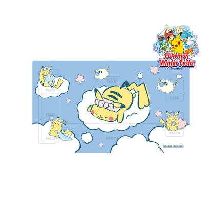 Pikachu in a dream rubber playmat Pokemon Card Korea Center Exclusive playmat