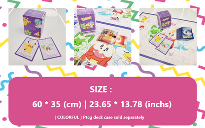 COLORFUL rubber playmat Pokemon Card Korea Exclusive playmat
