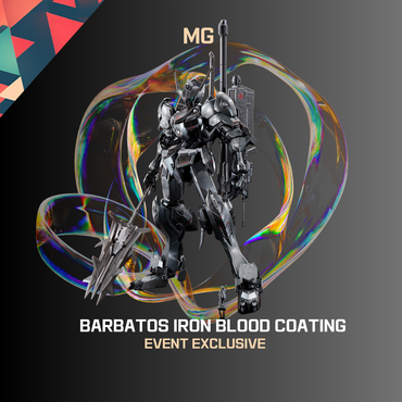 MG 1/100 Gundam Barbatos Iron Blood Coating Event Exclusive