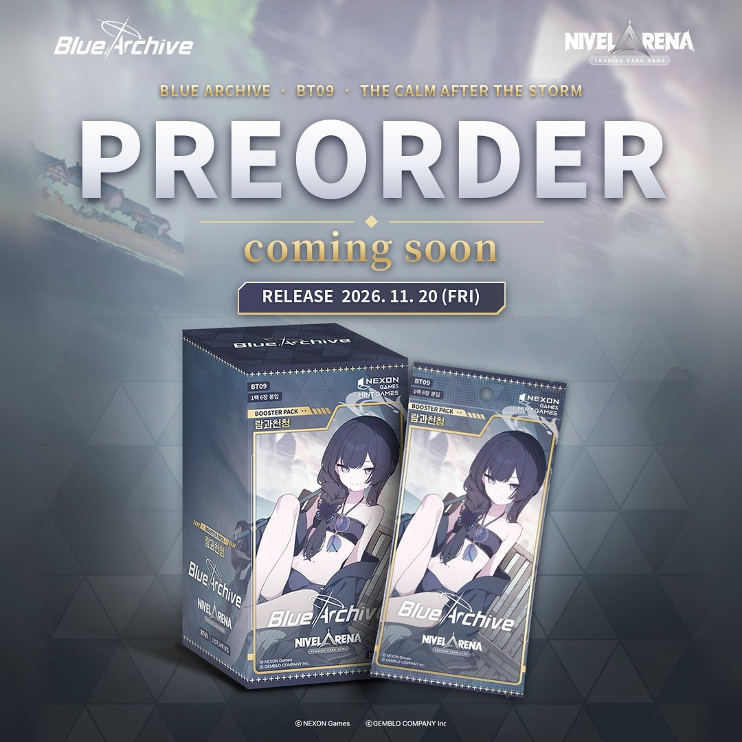 [PRE-ORDER] Nivel Arena BT09 Blue Archive Booster Box (Korean Ver.)