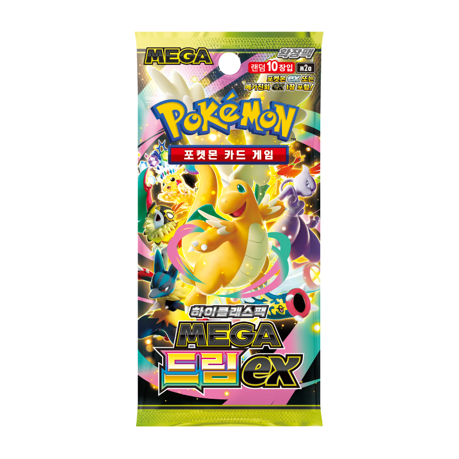 M2A Mega Dream ex Booster Box Pokémon TCG Korean