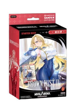 ST10 Beirun Nivel Arena Brown Dust 2 Starter Deck Korean Edition